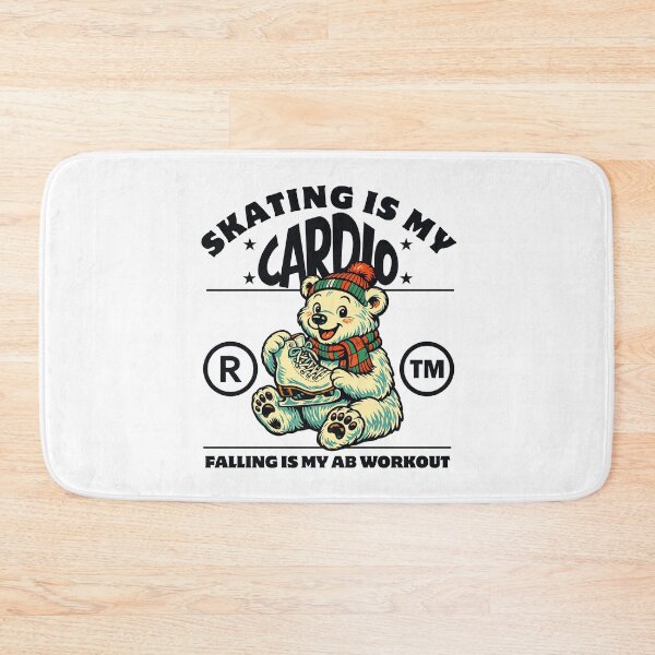 Item preview, Ice skating : skating is my cardio, falling is my ab workout designed and sold by Peerless-Prime.