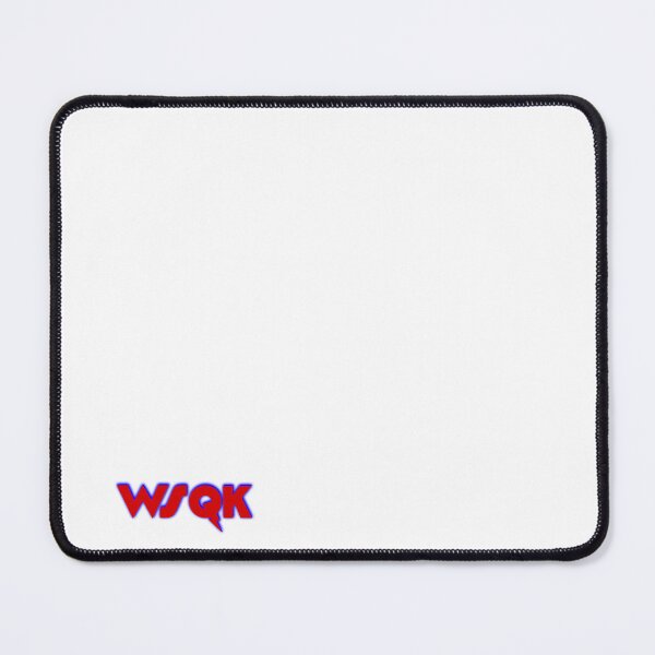 Item preview, WSQK: Radio Station Red Blue Logo  designed and sold by SawaOne.
