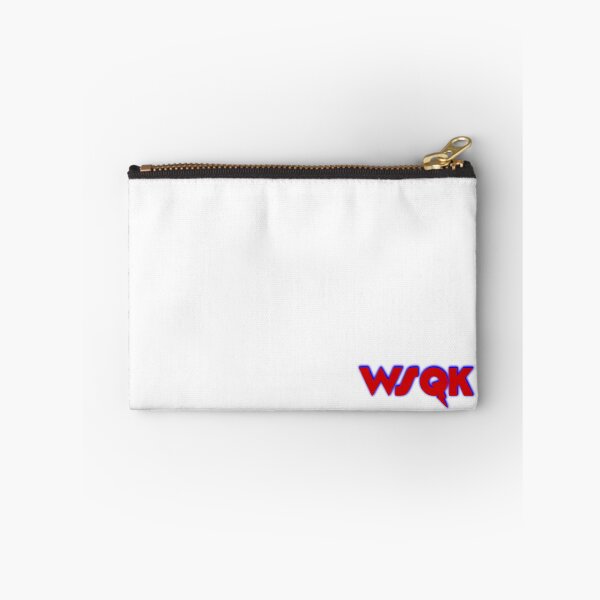Item preview, WSQK: Radio Station Red Blue Logo  designed and sold by SawaOne.