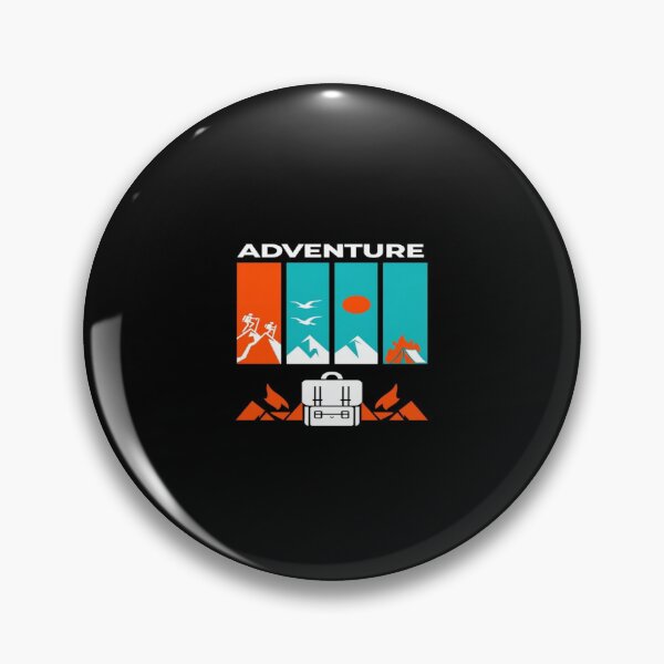 Item preview, Adventure Awaits – Bold Hiking, Camping & Nature Graphic for Outdoor Lovers, Explorers & Wanderers designed and sold by Bright Nest Studio.