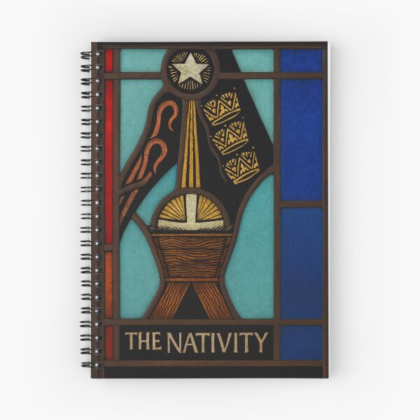 Item preview, The Nativity – Stained Glass Celebration of Christ’s Birth designed and sold by LuxuryApparels.