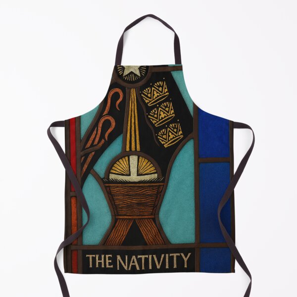 Item preview, The Nativity – Stained Glass Celebration of Christ’s Birth designed and sold by LuxuryApparels.