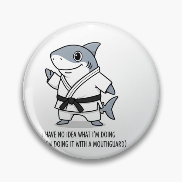 Item preview, Shark Jiu Jitsu - I Have No Idea BJJ Funny designed and sold by JMC-shop.