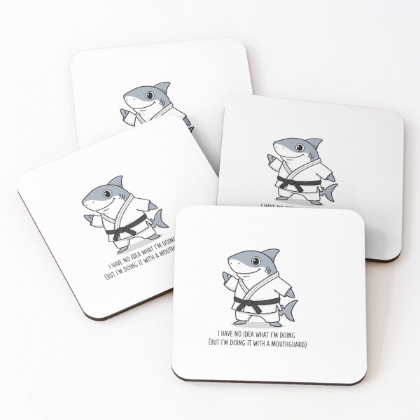 Item preview, Shark Jiu Jitsu - I Have No Idea BJJ Funny designed and sold by JMC-shop.