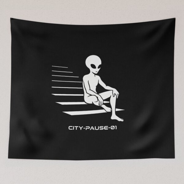 Item preview, RESIDENT ALIEN  designed and sold by ALL ART .