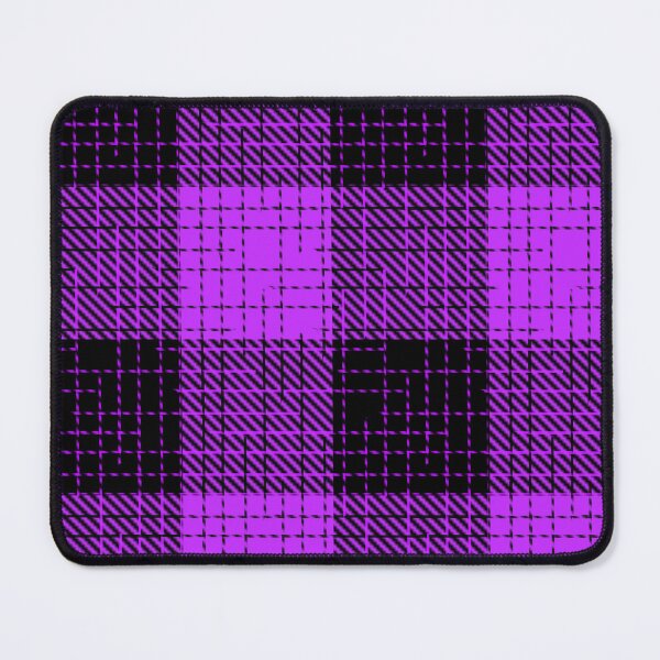 Item preview, Purple And Black Crosshatch Plaid Gingham Design  designed and sold by PatternTitan.