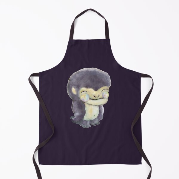 Item preview, Wee Gorilla - Cute Watercolor designed and sold by LittleCloudShop.