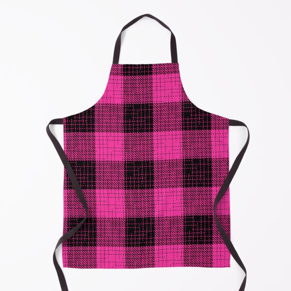 Item preview, Pink And Black Crosshatch Plaid Gingham Design designed and sold by PatternTitan.