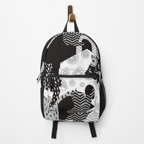 Item preview, Maximalist cats in a cat tree - black and white designed and sold by HillsandSheep.