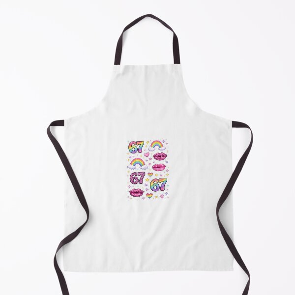 Item preview, 67 Rainbow sticker sheet. Cute aesthetic numbers designed and sold by cozychaos67.