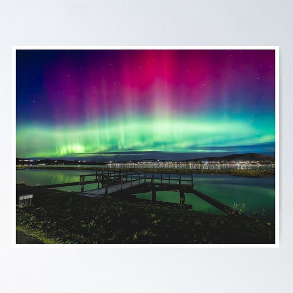 Item preview, Aurora Borealis - Caledonian Canal designed and sold by fandango-design.