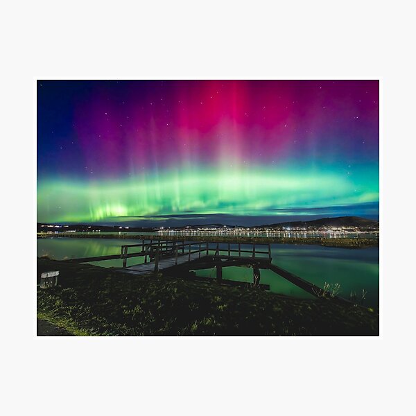Item preview, Aurora Borealis - Caledonian Canal designed and sold by fandango-design.