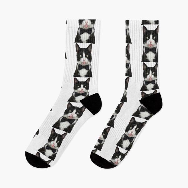 Item preview, Classy But Sassy Tuxedo Cat Blep designed and sold by Petzzz.