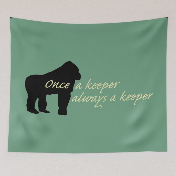 Item preview, Once a keeper - Gorilla designed and sold by GeoCreate.