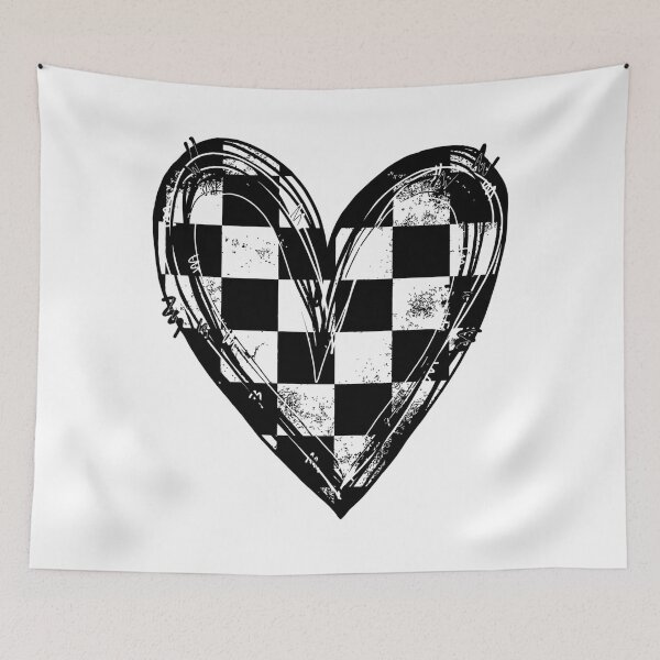 Item preview, Racing Heart Checkered Flag Love Speed Passion designed and sold by Oniyasha.