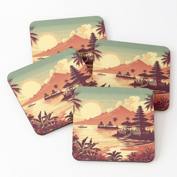 Item preview, Bali beach retro designed and sold by ManikRaja.