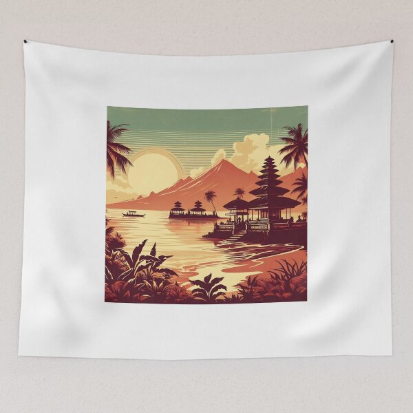 Item preview, Bali beach retro designed and sold by ManikRaja.