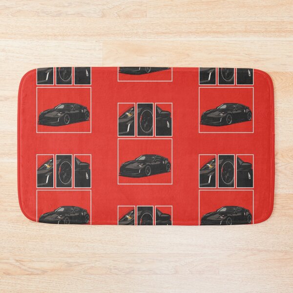 Item preview, Modern Japanese Z-Car – Black Drift Sports Car Art designed and sold by v1per4ever.