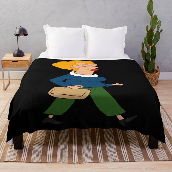Item preview, Woman walking. Funny cartoon design. designed and sold by Grant Wilson.