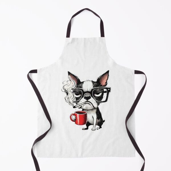 Item preview, Dog Smoking Cigarette Funny Dog Cigarette and Coffee Meme designed and sold by ZANNIX.
