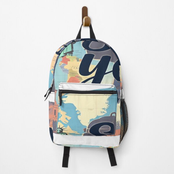 Item preview, See You Soon – Travel Adventure World Map Backpacker Design designed and sold by Sushikidsntoddlers.