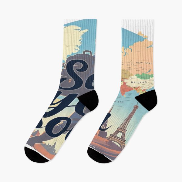 Item preview, See You Soon – Travel Adventure World Map Backpacker Design designed and sold by Sushikidsntod.