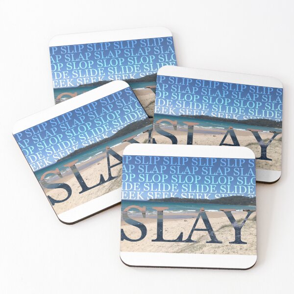 Item preview, Slip Slap Slop Slide Seek SLAY designed and sold by JustWantsSleep.