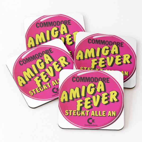 Item preview, Commodore Amiga Fever - 1980s German Promo Art designed and sold by The Owl's Quill.