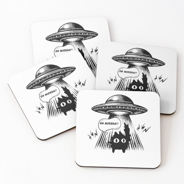 Item preview, UFO AND A CAT designed and sold by ZMaria.