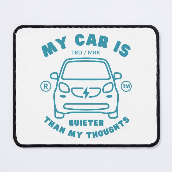 Item preview, Electric car : my car is quieter than my thoughts designed and sold by Peerless-Prime.