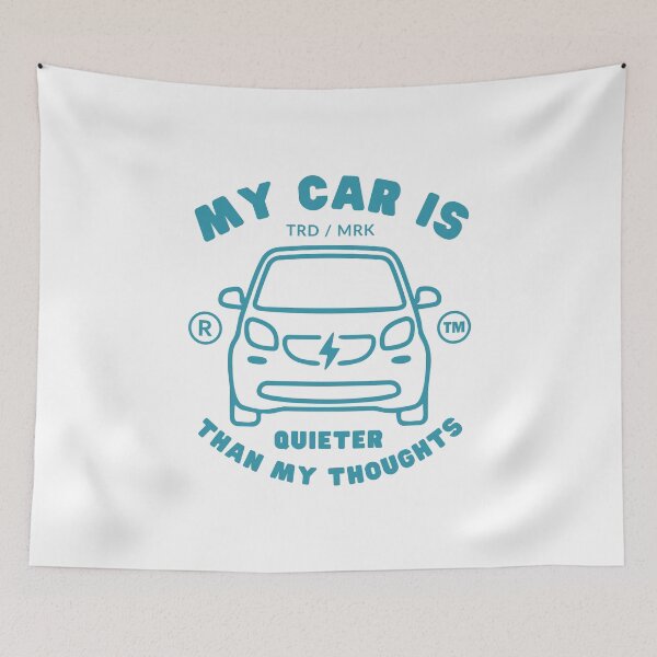 Item preview, Electric car : my car is quieter than my thoughts designed and sold by Peerless-Prime.