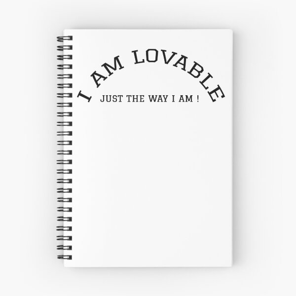 Item preview, Your I Am'ness - Lovable - Black Text designed and sold by Bespoke-Apparel.