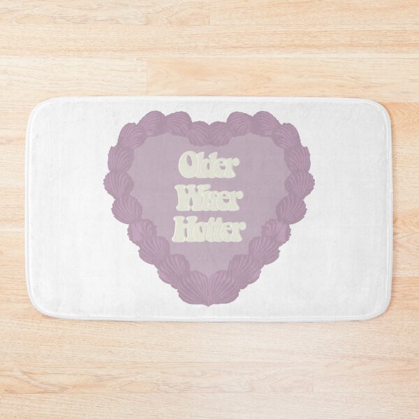 Item preview, Older Wiser Hotter Love Heart Birthday Cake designed and sold by FreeOrca.