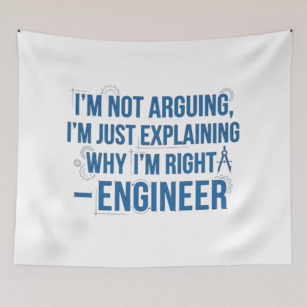 Item preview, Funny Engineer Definition: I'm Explaining Why I'm Right designed and sold by EverBranz-stor.