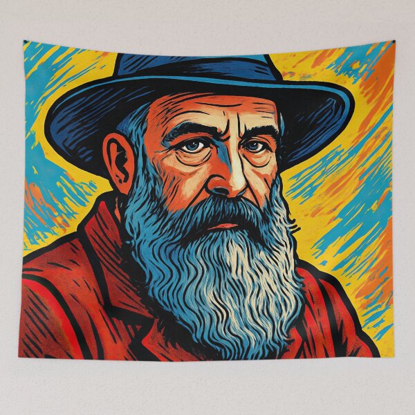 Item preview, Claude Monet, portrait | Comics stylCartoone -  designed and sold by ComicsFactory.