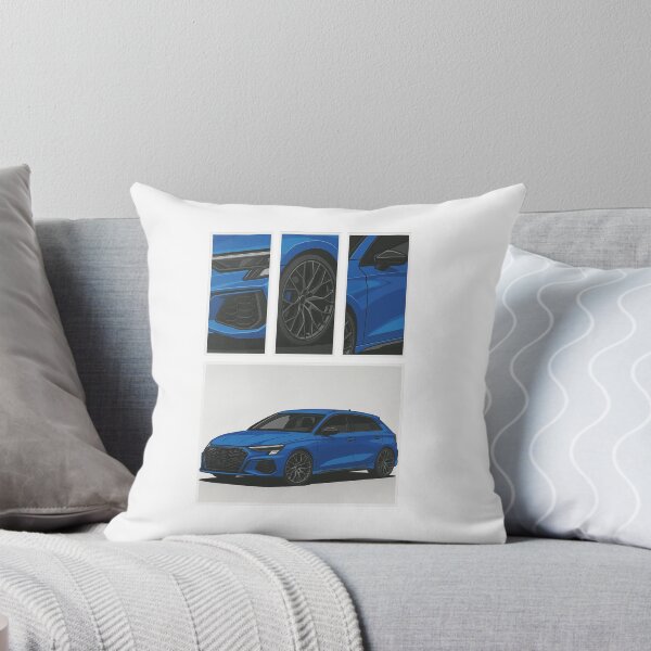 Item preview, Modern German Hot Hatch – Blue Sportback Comic Art designed and sold by v1per4ever.