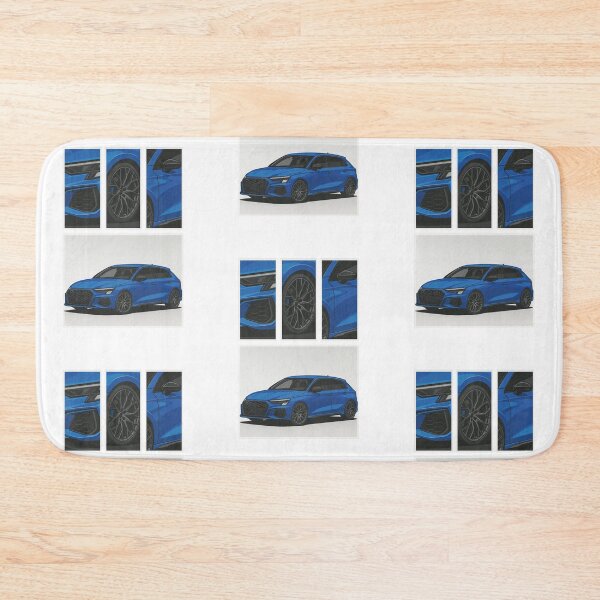 Item preview, Modern German Hot Hatch – Blue Sportback Comic Art designed and sold by v1per4ever.