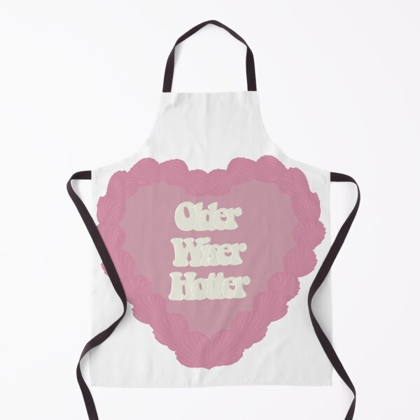 Item preview, Older Wiser Hotter Love Heart Birthday Cake designed and sold by FreeOrca.