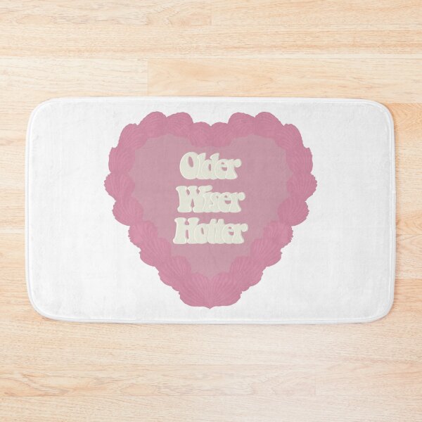 Item preview, Older Wiser Hotter Love Heart Birthday Cake designed and sold by FreeOrca.