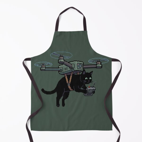 Item preview, Explorer Cat with Drone designed and sold by Aerianwind.