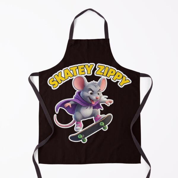 Item preview, Playful Cartoon Zippy Mouse Skateboard Design Graphic Tee designed and sold by Zippy Creation.