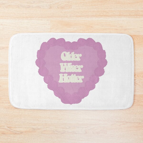 Item preview, Older Wiser Hotter Love Heart Birthday Cake designed and sold by FreeOrca.
