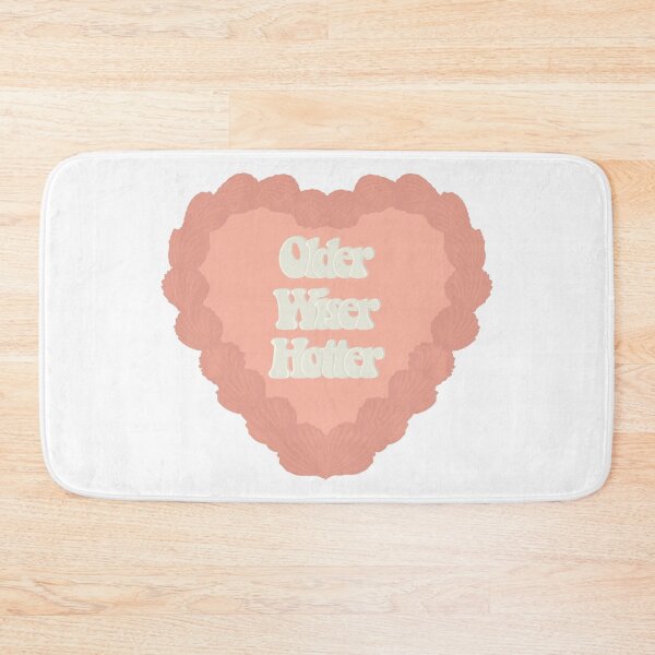 Item preview, Older Wiser Hotter Love Heart Birthday Cake designed and sold by FreeOrca.
