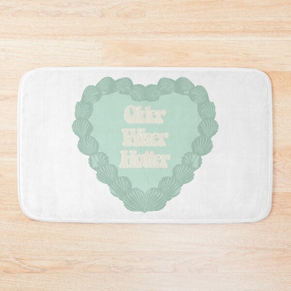 Item preview, Older Wiser Hotter Love Heart Birthday Cake designed and sold by FreeOrca.