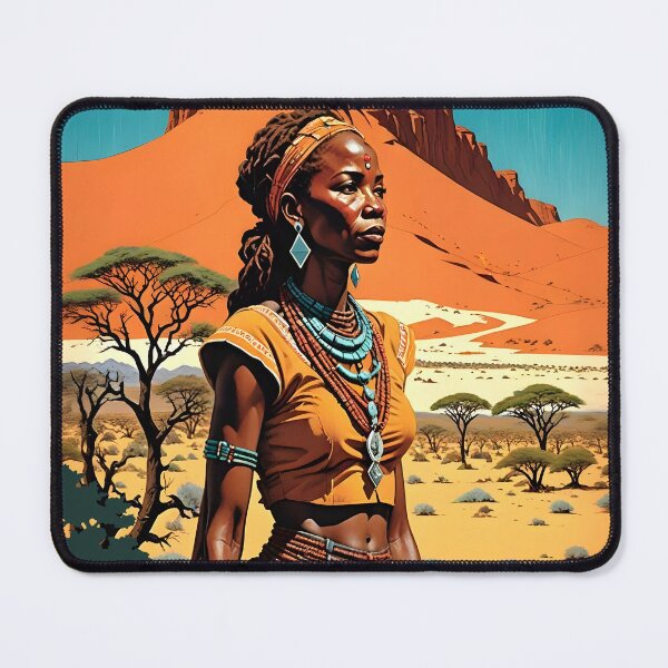 Item preview, The Majestic Namibia – Vintage African Travel Poster designed and sold by MooLaLa.Store.