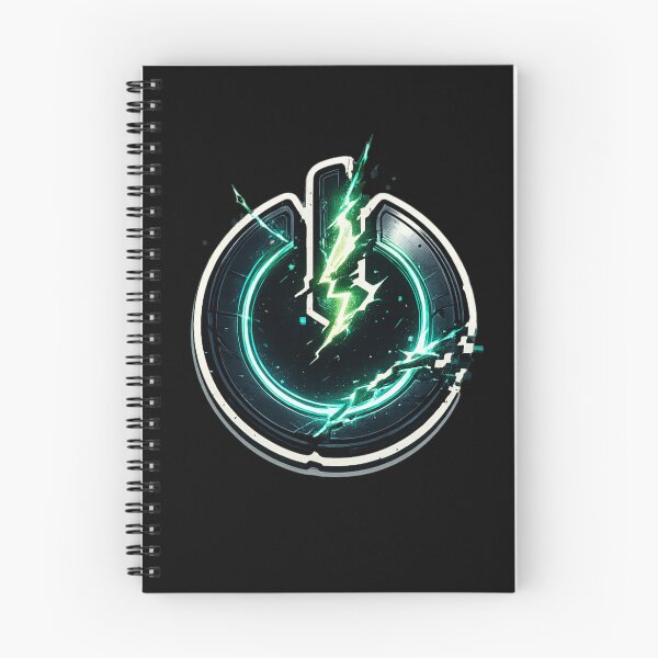 Item preview, Broken Power Button – System Failure Symbol designed and sold by DesignsByHania.