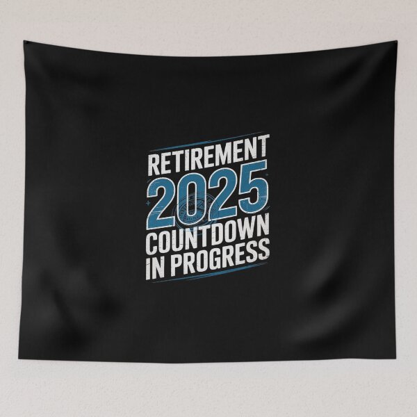 Item preview, Retirement 2025 Countdown In Progress Retired 2025 Men Women designed and sold by DigitaldeligArt.