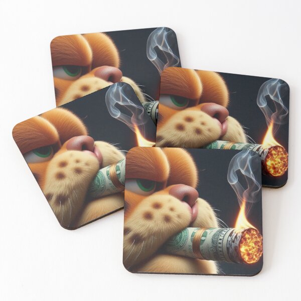 Item preview, “Lasagna Burnout & the Cigar of Capitalism” designed and sold by Print Fiction.