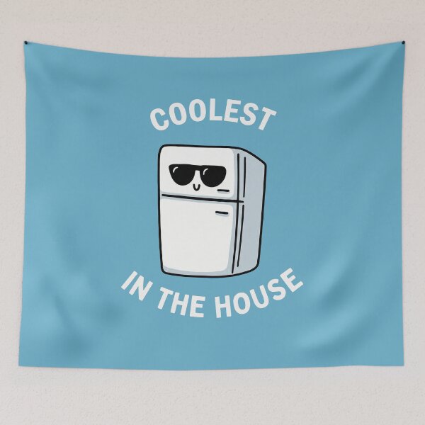 Item preview, Funny Refrigerator Sunglasses Coolest In The House Pun T-Shirt designed and sold by AdyKurniawan.