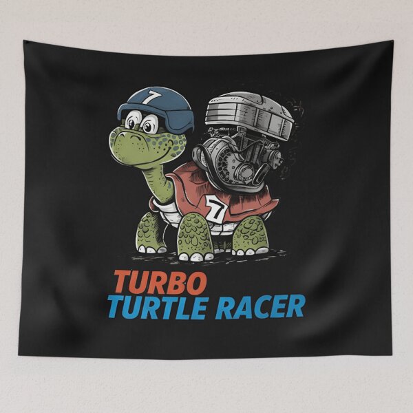 Item preview, Turbo Turtle Racer  Funny Speed Engine Animal T-Shirt designed and sold by ZyxDes.
